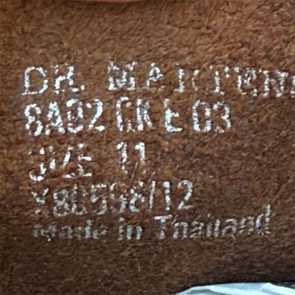 Doc Martens Vintage Shoes Chukka Boots Men's Size 11 Dr. Martens - Picture 10 of 12